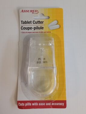 Assured Pill & Tablet Cutter - Cuts All Shapes And Sizes